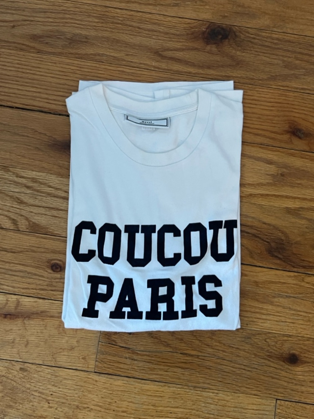 Ami Tee “COUCOU PARIS” Graphic, S